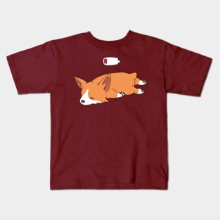 Corgi Sploot Kids T-Shirt